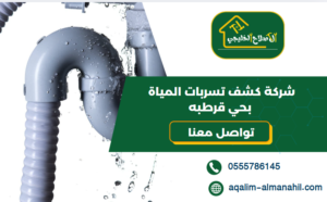 شركة كشف تسربات المياة بحي قرطبه