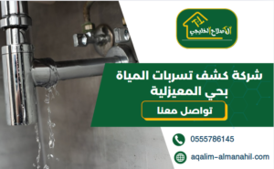 شركة كشف تسربات المياة بحي المعيزلية