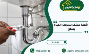 شركة كشف تسربات المياه برماح