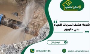 شركه كشف تسربات المياه بحي طويق