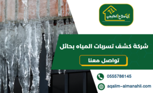 شركة كشف تسربات المياه بحائل