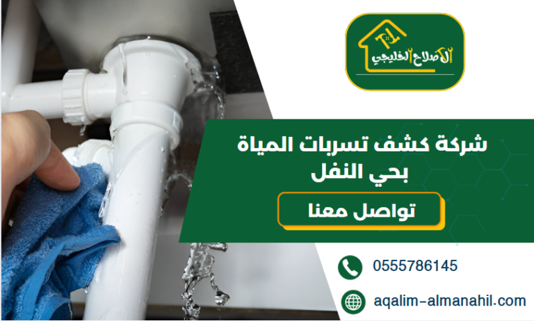 شركة كشف تسربات المياة بحي النفل