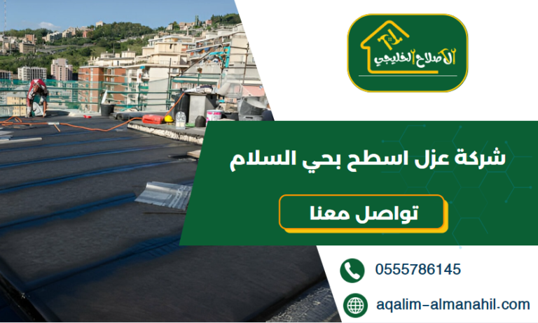 شركة عزل اسطح بحي السلام