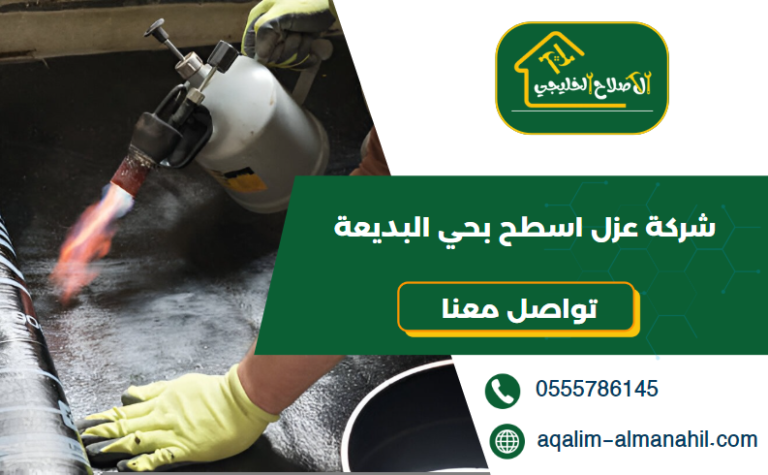 شركة عزل اسطح بحي البديعة